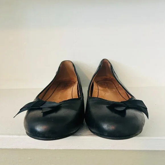 Vionic Spark Martha Flats Womens Size 8.5 Black Flat Bow Shoes Comfortable - Picture 2 of 7